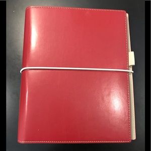 Filofax Red Domino A5